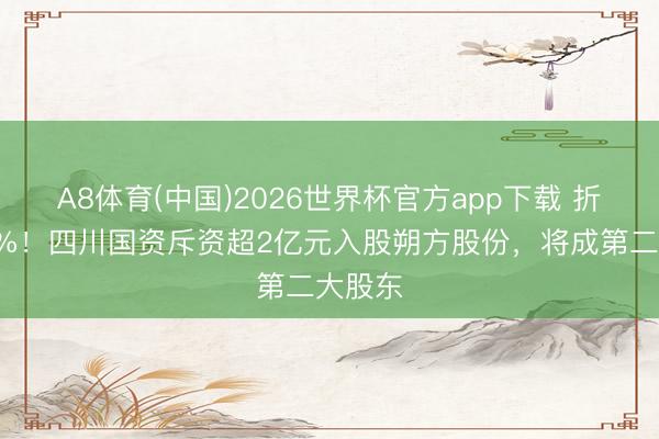 A8体育(中国)2026世界杯官方app下载 折价约6%！四川国资斥资超2亿元入股朔方股份，将成第二大股东