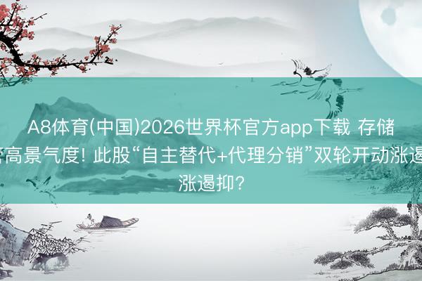 A8体育(中国)2026世界杯官方app下载 存储保管高景气度! 此股“自主替代+代理分销”双轮开动涨遏抑?